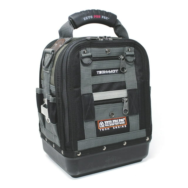 Bolsa de herramientas VETO PRO PAC TECH-MCT (original) con clip de acero inoxidable