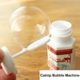 thumbnail image 5 of Xinyat Bubble Blower Bubbles For Indoor Bubbles Machine Bubbles With Bubble Blower Scented Activity Living Yard Cat Kitten Interactive Toys 120ml, 5 of 9