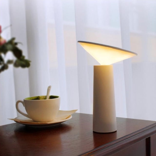 Portable Cordless Table Lamps, LED Table Lamp, Touch Control Desk Lamp, Desk Light Adjustable Eye Lamp with Battery for Restaurant, Bedroom, Dormitory