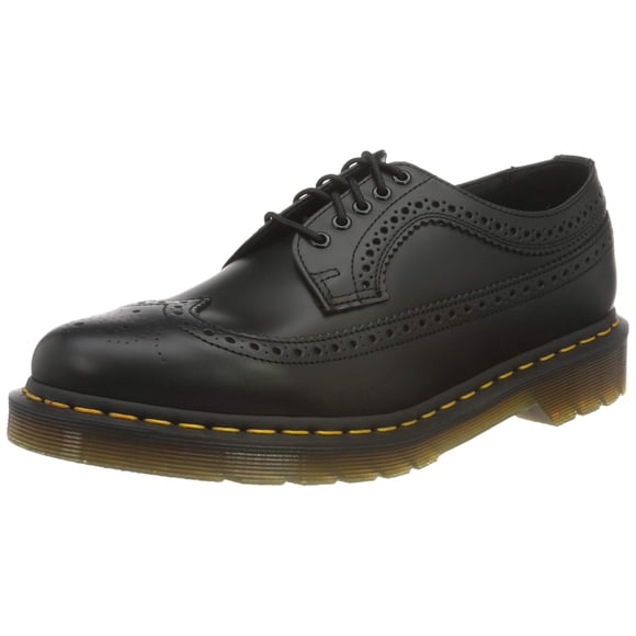 Zapatos Brogue de Cuero Unisex Dr. Martens 3989 Negro