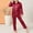 Red, variant on OGLCCG Girls Silk Pajamas Set Soft Satin PJs Long Sleeve Button Down Sleepwear for Comfortable Nights Lightweight Big Kids Pajama Sets 4-14 Years