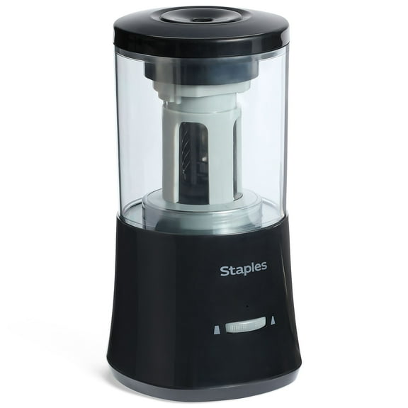 Staples Auto-Feed Electric Pencil Sharpener Black (ST62627)