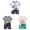 6Pcs Cute Baby Boy Clothes-Sky Blue+Black+Yellow, variant on Gerichy 6PCS Toddler Boys Clothes Baby Boy Outfit Sets Baby Boy Summer Clothes 12 18 24 Month 3T 4T 5T 6T Toddler Boy Outfits Dinosuar Set