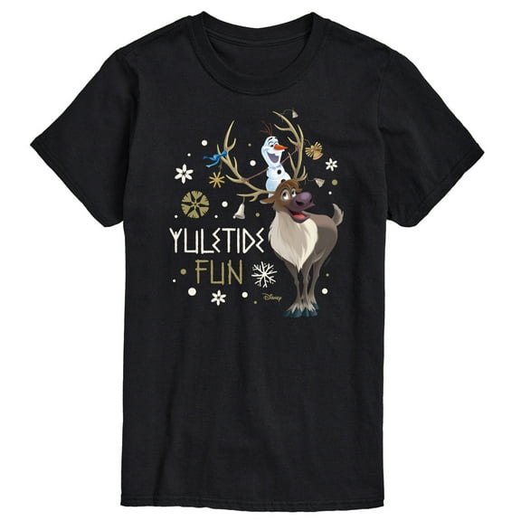 Frozen 2 - Yuletide Fun - Men's Short Sleeve Graphic T-Shirt