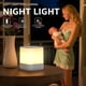 thumbnail image 5 of Paquete de lámparas de luz nocturna recargable, 3 modos táctiles, regulables, LED, lámpara de mesa portátil, funciona con pilas, pequeña lámpara inalámbrica para dormitorio, viajes, baño, 5 of 6