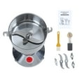thumbnail image 2 of Tereitr Electric Grain Mill Grinder, 50-300 Mesh Powder Machine, Stainless Steel Spice & Coffee Grinder for Dry Herbs, Grains, Nuts, 110V Kitchen & Commercial Use, 2 of 7