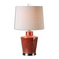 thumbnail image 2 of Uttermost Cornell Brique Lampe de Table Rouge, 2 of 2