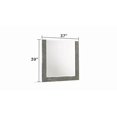 thumbnail image 2 of LiviNest Elara Mirror 39x37 Inch Large Wall Mirror: Two-Tone High-Gloss Marble & Lacquer Frame - Modern Elegant Design for Bedroom Living Room Home Decor, 2 of 4