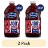 (2 pack) Ocean Spray® 100% Juice Cranberry Cherry Juice Blend, 64 fl oz Bottle
