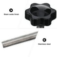 thumbnail image 2 of HEMOTON 10 Pcs Thread Clamping Screws Indoor Hand Knob Replacement, 2 of 7