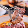 thumbnail image 2 of Bearachild Food Serving Scissor Home Restaurant Bread Picking Pork Tool Duck Toast Fruit Beef Vegetable Tong Muffin Chicken Cocina y Comedor, 2 of 6