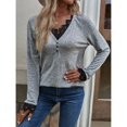 thumbnail image 1 of Top De Jersey Para Mujer, Prendas De Punto De Encaje Para Mujer, Lavable A Máquina Para El Trabajo Para La Oficina ANGGREK EG1711, 1 of 8