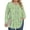 Green-Floral, variant on Fantaslook Plus Size Womens Blouses Long Sleeve Floral Tunic Tops Henley Neck Flowy Fall Shirts