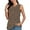 Leopard Dark Khaki, variant on FIUFY Womens Tank Tops Summer Casual Sleeveless Cute Twist Knot Shirt Blouse Tunics