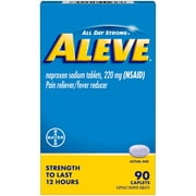 Aleve Pain Relief Naproxen Sodium Caplets (NSAID) (Pack of 2)