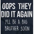 thumbnail image 2 of Funny Big Brother Baby Announcement Bodysuit Jumper Boys Infant Baby Brisco Brands 24M, 2 of 6