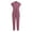 pink, variant on Women's Sleeveless Zip-Up Jumpsuit - Stylish and Comfortable Workwear for Hygienic Environments, Modern One-Piece Uniform