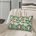 thumbnail image 5 of Lsque Colorful Hawaii Palms Pattern Pillow Case – Soft & Cozy Throw Pillow Cover, Hypoallergenic Cushion Case for Sleeping Women with Envelope Closure-20"x30", 5 of 6