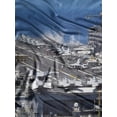 thumbnail image 5 of Amateur 3D Aircraft Carrier Print Plus Size T-Shirt - Men's Cool Summer Short Sleeve Polyester Top, Loose Version, Geometric Pattern, Machine Washable, All Season Casual Wear, Large, 5 of 6