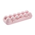 thumbnail image 2 of Egg Container for Refrigerator, 12 Grid Egg Storage Box with Lid, Stackable Plastic Egg Holder Tray, Slide Style Eggs Box, Egg Storage Box, Eggs Collection Box, for Kitchen Restaurant, 2 of 6