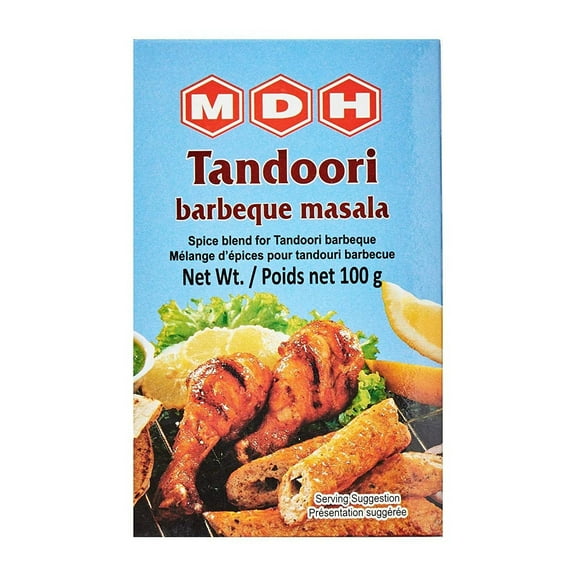 MDH Tandoori Barbeque Masala Spice Mix - 100 Grams (3.5oz)