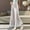 Light Gray, variant on Women Silk Satin Half Slip Long Skirts Lace Patchwork Elastic Waist Long Skirt Elegant Silky Flowy A Line Midi Skirts