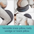 thumbnail image 2 of Cuña de Almohada para Embarazo hiccapop, Soporte Suave/Firme para Barriga, 2 of 8