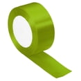 thumbnail image 1 of Unique Bargains 1.5 Inch Wide 24 Yards Satin Ribbon, Double Face Solid Crafts Roll for Party Home DIY Wrapping Decoration, Grass Green, 1 of 6