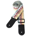 thumbnail image 1 of Correa Guitarra Ajustable Correas Arcoíris Con Extremos Cuero PU, 1 of 10