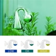 thumbnail image 1 of pitrice Monitor Carbon Dioxide Diffuse Glass Drop Checker Kit Living Condition Indicator Plants Grass Fluid with Suction Cup Fish Tank, 1 of 7