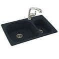 thumbnail image 2 of Swan KSLS-3322-010 33" x 22" Swanstone Double-Basin Dual Mount Kitchen Sink, Available in Various Colors, 2 of 2