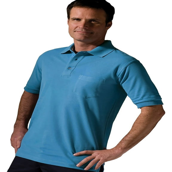 Edwards 1505 Blended Pique Short Sleeve Polo Shirt With Pocket