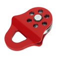 thumbnail image 2 of Snatch Block Towing Pulley, 4T Load Capacity, Heavy Duty Winch Pulley, Red, for Truck, Tractor, ATV, UTV, 2 of 3