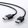 thumbnail image 4 of Sanwa Supply USB cable that can be inserted on both sides (AA type, 1m, black) KU-RAA1, 4 of 5