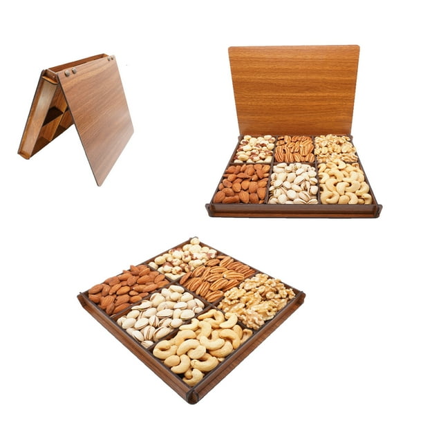 Fruit and Nuts Gift Basket, Gourmet Food Gift, Healthy Fresh Gift Idea