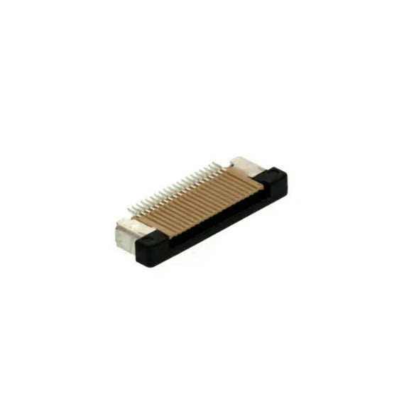 ZF5S-20-01-T-WT Connector Contacts, 20 Position FFC Bottom 0.020 (0.50mm) Surface Mount, Right Angle :RoHS, Tube