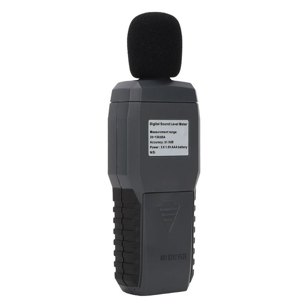 Probador De Ruido, Medidor De Nivel De Sonido Digital, Probador De Sonido De Audio Medición De Ruido De 30 A 130 DB Para Fábricas, Oficinas, Hogares, Escuelas