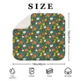 thumbnail image 4 of Pioneer Flower Floral Print Pattern Kitchen Dish Drying Mat 1 Pack, Ultra Absorbent Microfiber Drainer Mat, 16"x18", 4 of 6