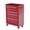 Red, variant on HOMCOM 5 Drawer Rolling Tool Chest Lockable Tool Cabinet for Garage Black