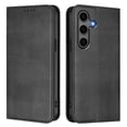 thumbnail image 2 of Allytechgroup for Samsung Galaxy S25 Plus/S25+ Case Folio Stand RFID Blocking [Compatible with MagSafe] Magnetic Wallet Cover with Card Holder/Pockets/ PU Leather Soft TPU Shockproof Cover, Black, 2 of 16