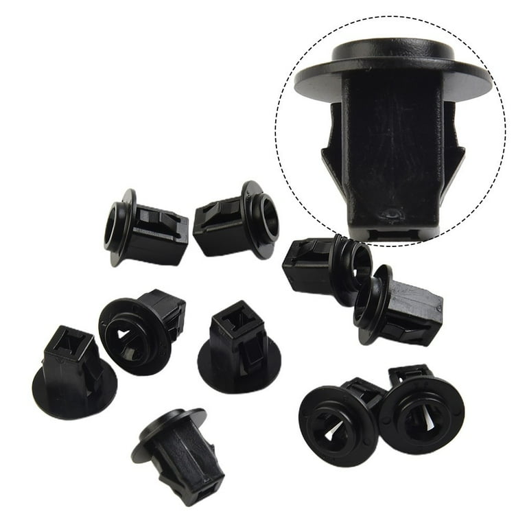 10pcs Car Mudguard Liner Flare Retainer Nut Clips Grommet For