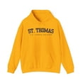 thumbnail image 4 of St Thomas U.S. Virgin Islands Collegiate Long Sleeve Classic Hoodie Hooded Sweatshirt - USVI Gift Souvenirs, 4 of 23