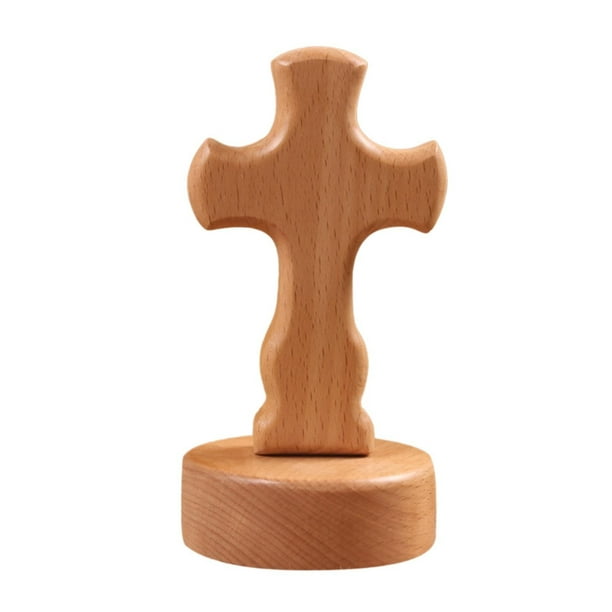 Cruces De Madera Adornos De Madera Mobiliario Para El Hogar San Valentín Artesanía En Madera