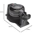 thumbnail image 2 of Hamilton Beach 26201 Belgian Waffle Maker with Removable Nonstick Plates, Double Flip, Makes 2 at Once, Black, 2 of 8