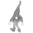 thumbnail image 5 of LED Light Christmas Gnome Decoration,Christmas Plush Pendant Xmas Hanging Faceless Pendant with Light Festival Gifts for Xmas Holiday Party(Grey), 5 of 8