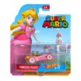 thumbnail image 4 of Hot Wheels Mario Bros. Princess Peach Car Vehicle, 4 of 4