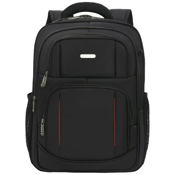 Travel Backpack, Travel Bag with Large Capacity, Black Oxford Fabric, Adjustable Straps, Breathable Back Panel, Multiple Storage Pockets