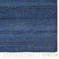 thumbnail image 4 of Rugsotic Carpets Handmade Rugs Hand Woven Kilim Rectangle 4'x6' Blue Wool for Indoor Use, 4 of 9
