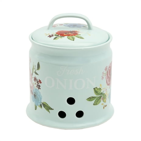 The Pioneer Woman Melody 7.8-Inch Onion Keeper