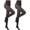 Black/Silver, variant on Sparkly Tights for Women, Metallic Shimmer, 50 Denier, Opaque, High Rise (Pack of 2)